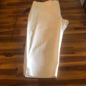 Apt. 9 Torie cropped dress pant white size 10 petite